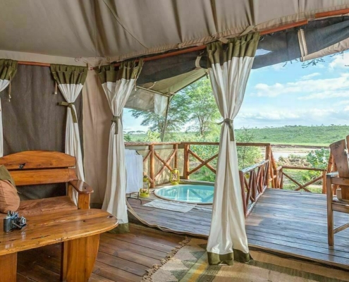 Elephant Bedroom Camp Kenia